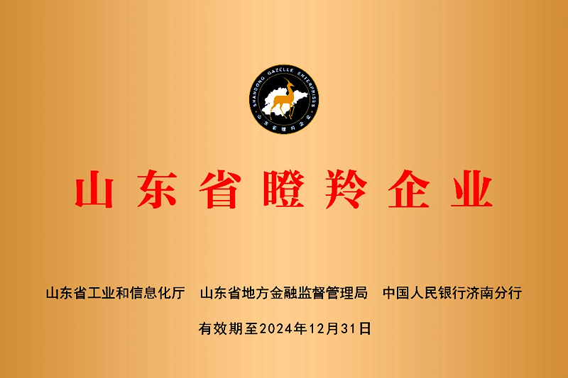 九游会j9备用网址旗下能源科技获2021年度山东省、烟台市瞪羚企业双认定