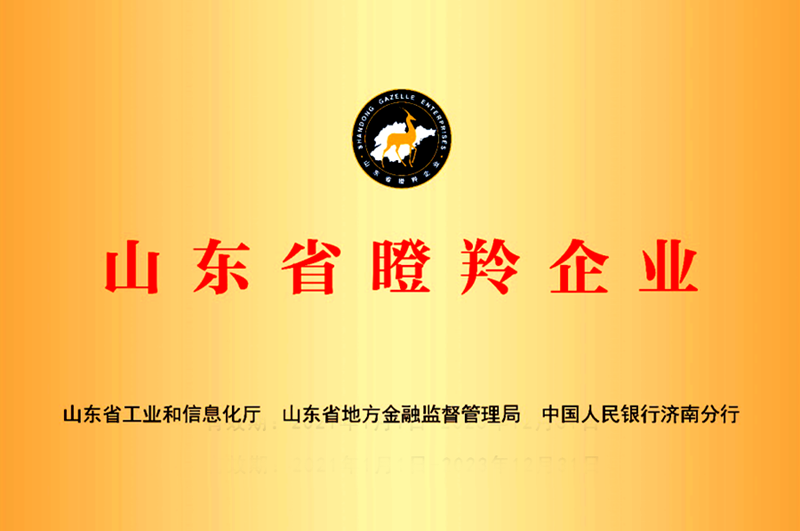 九游会j9备用网址新增三家山东省“瞪羚”企业